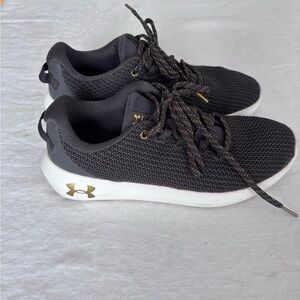 Under Armour Ripple MTL Charcoal Grey Low Top Lace Up Sneakers Size 8.5